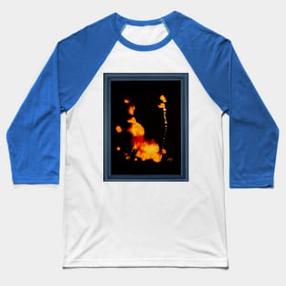 Butterfly Lava Baseball T-Shirt